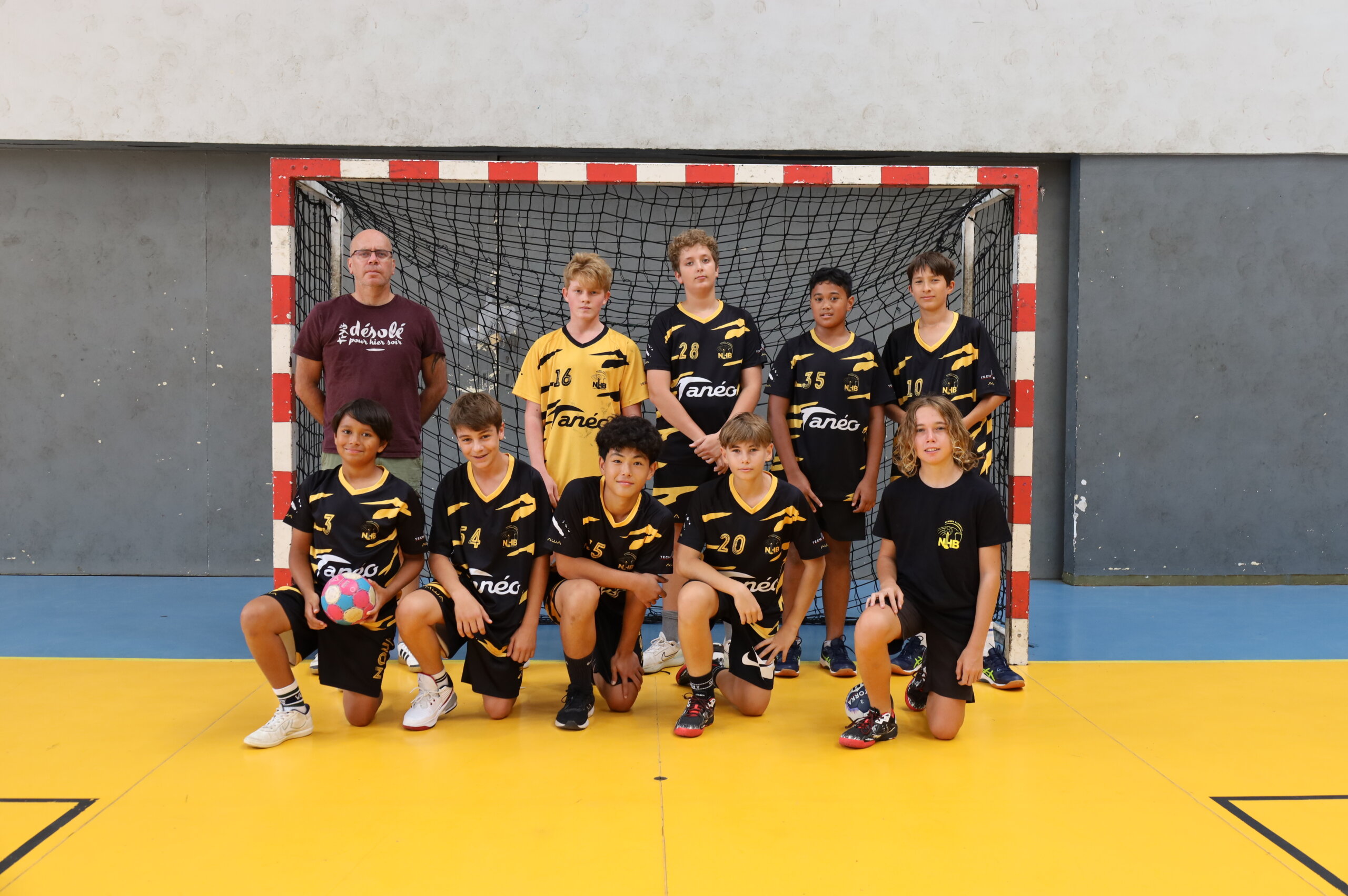 équipe garçons U15