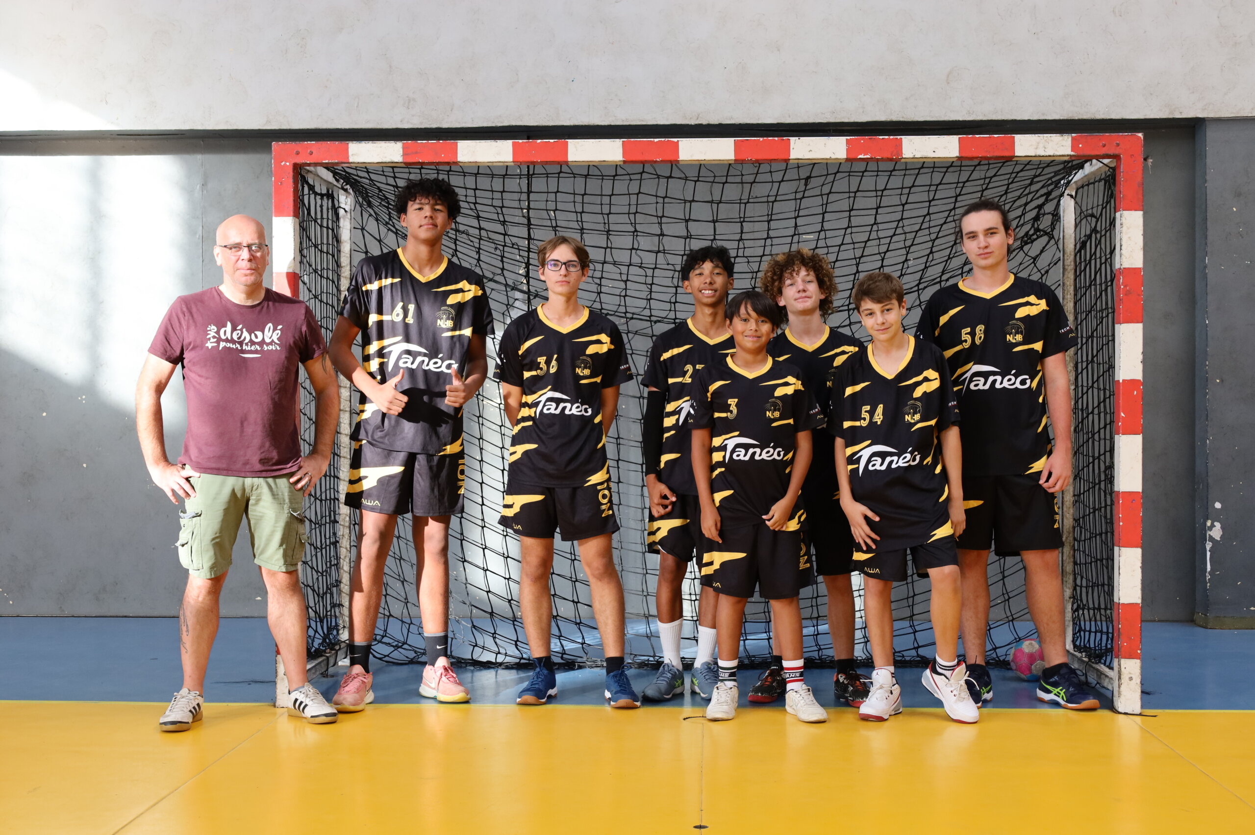 equipe garçons U18